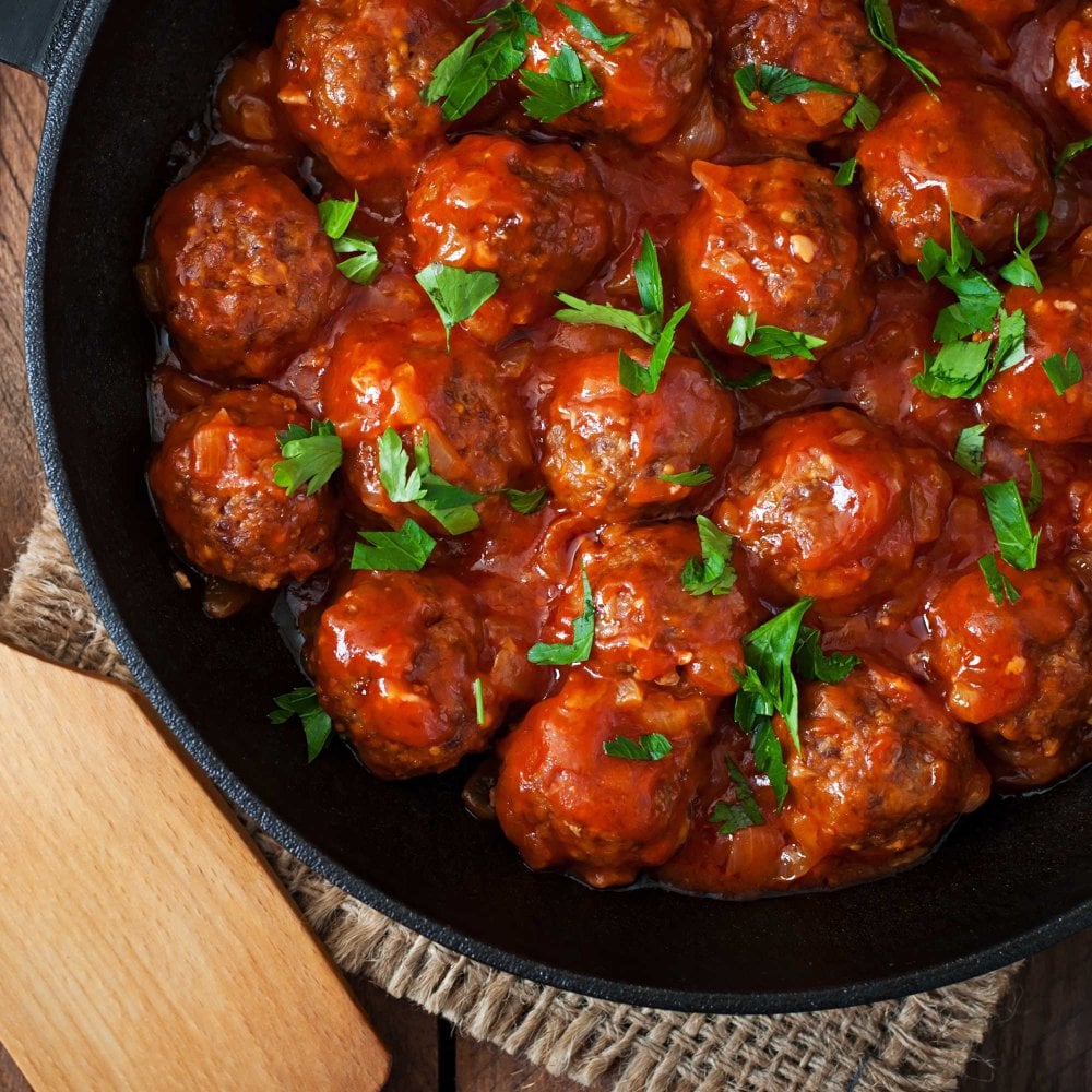 Meatballs in Italian Marinara Sauce